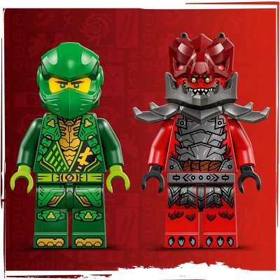 Zestaw Prezent LEGO Ninjago 71828 Samochód Wyścigowy Lloyda Napęd 7+ Torba