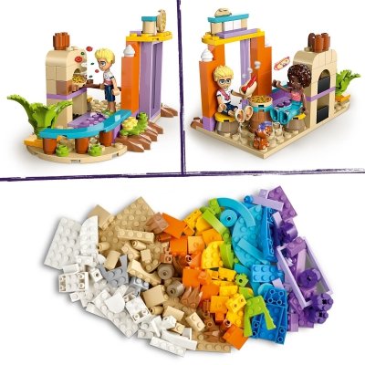 Zestaw Prezent LEGO Friends 42672 Kreatywna Walizka Podróżna Klocki + Torba