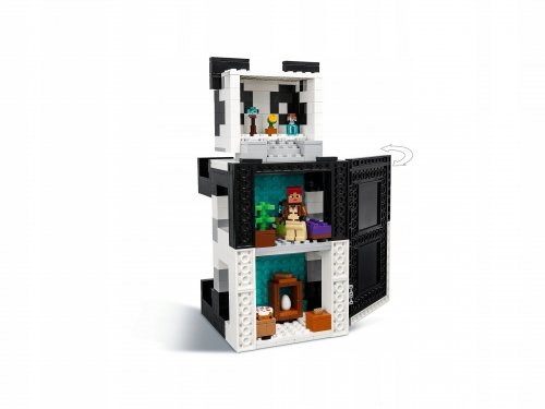 Zestaw Prezent LEGO Minecraft 21245 Rezerwat Pandy 553 Klocki 8+ Torba