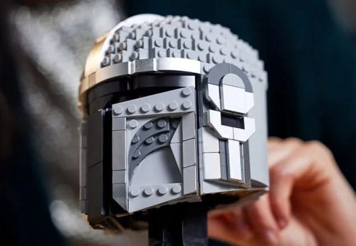Zestaw Prezent LEGO Star Wars 75328 HEŁM MANDALORIANINA 584 Klocki + Torba