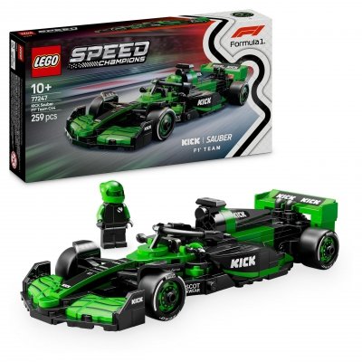 Zestaw Prezent LEGO Speed 77247 Bolid F1 KICK Sauber Team Klocki 10+ Torba