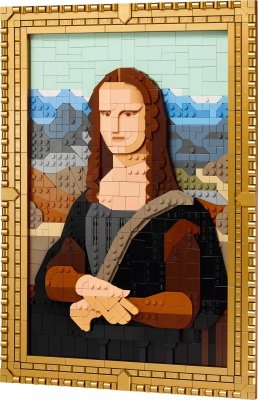Zestaw Prezent Klocki LEGO Art 31213 Mona Lisa Obraz Dzieło Sztuki + Torba