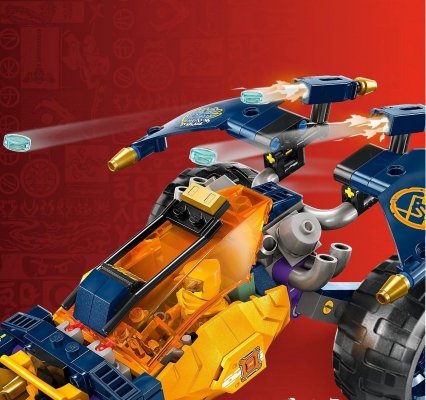 Zestaw Prezent LEGO NINJAGO 71811 SAMOCHÓD NINJA ARINA Klocki 7+ Torba
