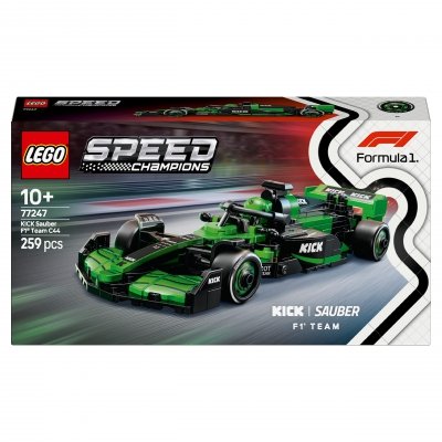 Zestaw Prezent LEGO Speed 77247 Bolid F1 KICK Sauber Team Klocki 10+ Torba
