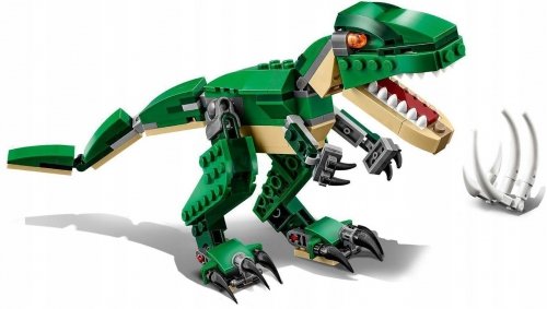 Zestaw Prezent LEGO Creator 31058 Potężne Dinozaury T-REX Klocki 7+ Torba