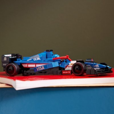 Zestaw Prezent LEGO Speed 77246 Bolid F1 Visa Cash App RB Klocki 10+ Torba
