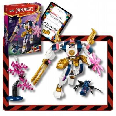 Zestaw Prezent LEGO Ninjago 71807 Mech Żywiołu Technologii Klocki 7+ Torba