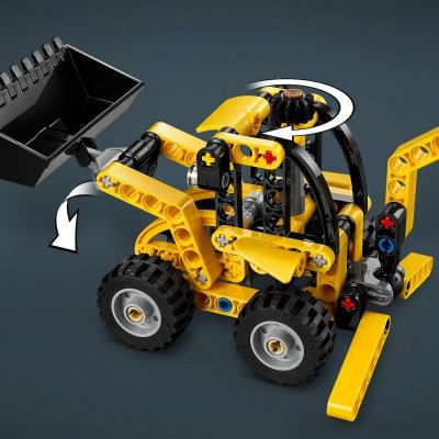 Zestaw Prezent LEGO Technic 42197 Koparko-Ładowarka Budowa Klocki 7+ Torba