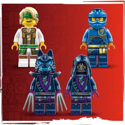 Zestaw Prezent LEGO Ninjago 71805 Zestaw Bitewny Mech Jaya Klocki 6+ Torba