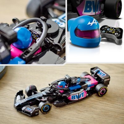 Zestaw Prezent LEGO Speed 77248 Bolid F1 BWT Alpine Team Klocki 10+ Torba