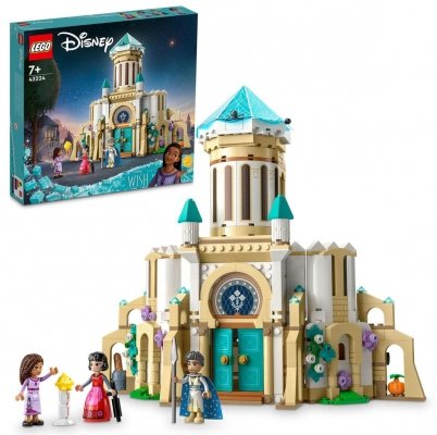 Zestaw Prezent LEGO Disney Wish 43224 Zamek Króla Magnifico Klocki 7+ Torba