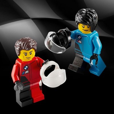 Zestaw Prezent LEGO Speed 76922 BMW M4 GT3 i BMW M Hybrid V8 Klocki + Torba