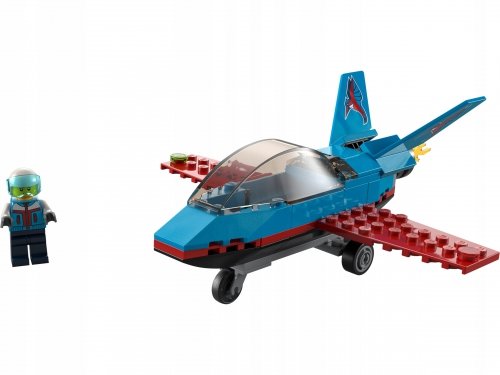 Zestaw Prezent Klocki LEGO CITY 60323 Samolot Kaskaderski Akrobacje + Torba