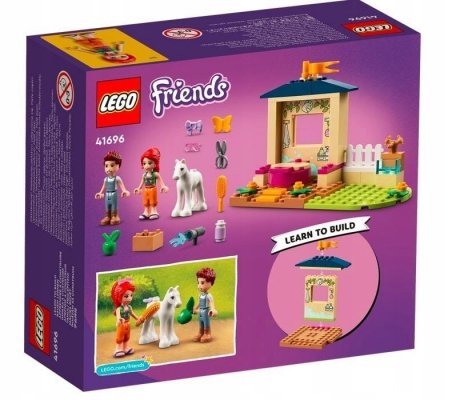 Zestaw Prezent Klocki LEGO Friends 41696 Kąpiel Kucyków Stajnia 4+ Torba