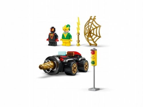 Zestaw Prezent LEGO Marvel 10792 SpiderMan Pojazd Wiertłowy Klocki 4+ Torba