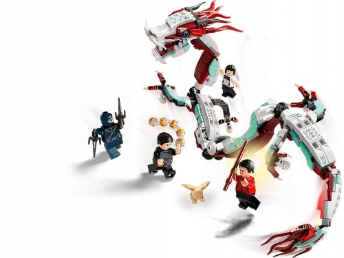 Zestaw Prezent Klocki LEGO MARVEL 76177 SMOK w Starożytnej Wiosce 8+ Torba