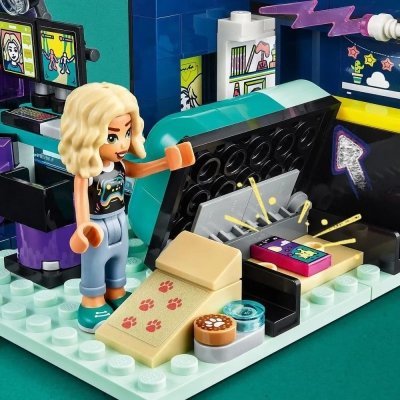 Zestaw Prezent LEGO Friends 41755 Pokój Novy Komputer Gry Klocki 6+ Torba