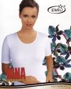 Koszulka Emili Nina 2XL-3XL czarna, beżowa
