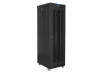 SZAFA INSTALACYJNA RACK STOJĄCA 19 42U 600X1000 CZARNA DRZWI PERFOROWANE LCD LANBERG (FLAT PACK) V2