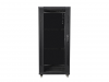 SZAFA INSTALACYJNA RACK STOJĄCA 19 27U 600X600 CZARNA LANBERG (FLAT PACK)