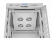 SZAFA INSTALACYJNA RACK STOJĄCA 19 15U 600X800 SZARA DRZWI SZKLANE LCD LANBERG (FLAT PACK) V2