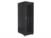 SZAFA INSTALACYJNA RACK STOJĄCA 19 27U 800X1200 CZARNA DRZWI PERFOROWANE LCD LANBERG (FLAT PACK)