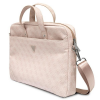 Torba na laptopa GUESS Saffiano 4G Traingle Logo (maks.16/Różowy)