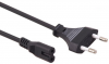Kabel zasilający MACLEAN IEC C7 - Wtyczka typ C 1.5m. MCTV-809