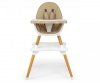 Krzesełko do karmienia 2w1 Malmo Beige