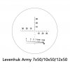 Lornetka Levenhuk Army 10x50 z celownikiem
