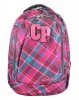 Coolpack Plecak Młodzieżowy 2w1 Combo Cranberry Check  2017 