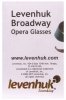 Lornetka teatralna Levenhuk Broadway 325F (złota, z oświetleniem LED i łańcuszkiem)