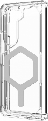 UAG Plyo Pro - obudowa ochronna do Samsung Galaxy Fold 5 z wbudowanym modułem magnetycznym (ice-silver) 