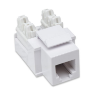 MODUŁ KEYSTONE RJ11/12 BIAŁE 