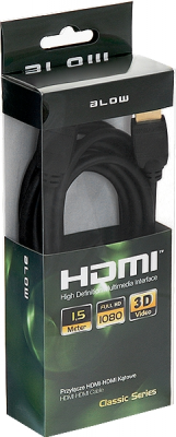 BLOW HDMI - HDMI Classic Kątowe 1.5 m 1.5m /s 