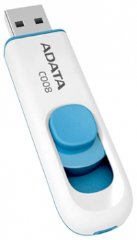 Pendrive A-DATA C008 (32 GB /USB 2.0 /Biało-niebieski ) 