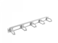 LANBERG AK-1205-S Lanberg organizer kabli 1U z typ B do szaf 19 szary 