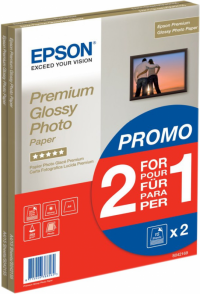 Papier EPSON Premium Glossy Photo Paper 255g A4 30 ark C13S042169 