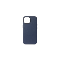 Decoded – skórzana obudowa ochronna do iPhone 15 kompatybilna z MagSafe (ture navy) 