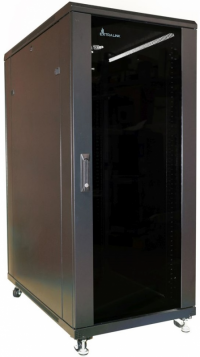 EXTRALINK 27U 600X1000 STANDING RACKMOUNT CABINET BLACK 