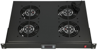 EXTRALINK 19 RACK MOUNT FAN PANEL (4 FANS) 