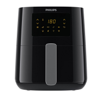 Frytownica niskotłuszczowa PHILIPS Ovi Mini HD9252/70 (4.1l /1400W /Czarny ) 
