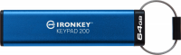 Pendrive KINGSTON IronKey Keypad 200 (64 GB /Niebieski ) 