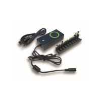 IPW-NTS90WTY Zasilacz sieciowy TECHLY 90W Wymienne końcówki 15V 