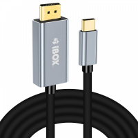 IBOX ITVCDP4K 1x USB typu C 1x DisplayPort 