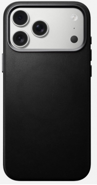 NOMAD Traditional Leather Case - skórzane etui do iPhone 17 Pro Max kompatybilne z MagSafe (black) 