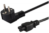 Kabel zasilający ELMAK Wtyczka hybrydowa C/E/F 1.2m. SAVIO CL-67Z 