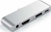 SATECHI ST-TCMPHS (Srebrny /USB-C ) 