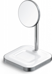 Satechi Magnetic 2in1 - stojąca ładowarka magnetyczna do dwóch urządzeń kompatybilna z ładowaniem MagSafe (space gray) 