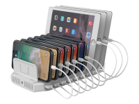 Ładowarka UNITEK Y-2190(10x USB3000mA3.6 - 12V) 